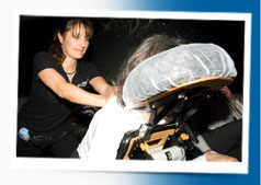 Chair massage marketing and business website